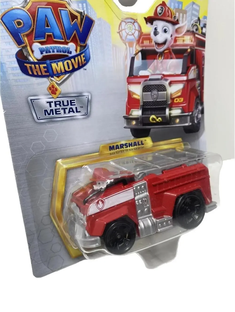 PAW PATROL The Movie True Metal Marshall Vehicle - NEW Marshall